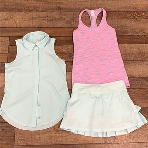 Ivivva bundle little girl size 10